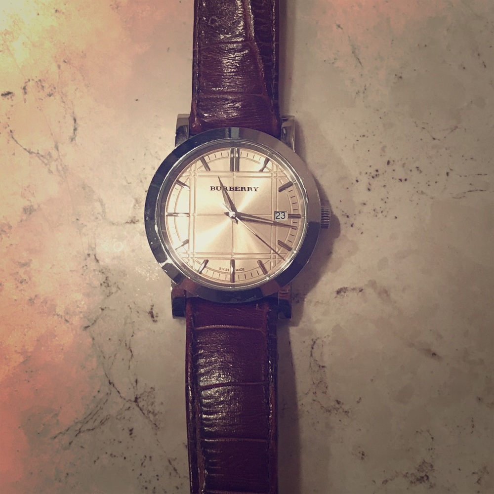 Men’s Burberry watch